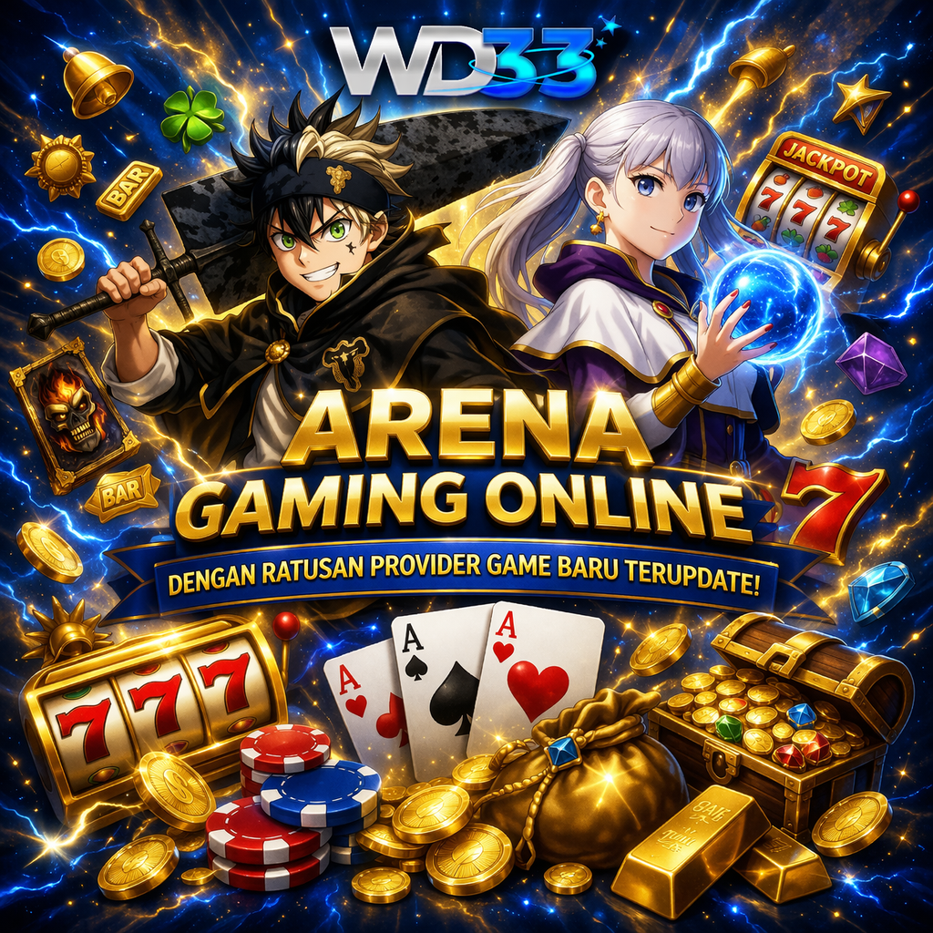 Sertifikat, penghargaan, tanda, atau dokumen yang dipajang di WD33 * Arena Gaming Online Dengan Ratusan Provider Game Baru Terupdate!